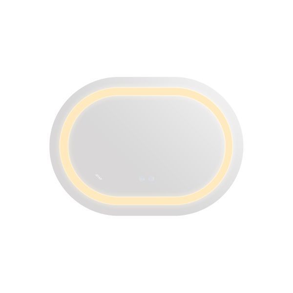 Дзеркало Qtap Gemini 600х800 з LED-підсвічуванням Touch, з антизапотіванням, з диммером, рег. темп. Кольори SD00052321 фото