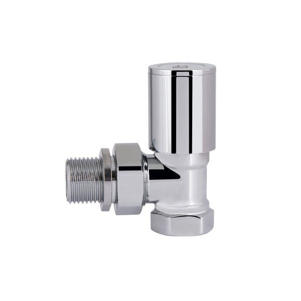Кран радіаторний SD Forte 1/2" кутовий хром SF234W15 SD00021139 фото