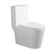 Унітаз-моноблок підлоговий Qtap Kolibri Ultra Quiet безобідковий з сидінням Soft-close WHITE QT10226380W, габарити 690x360x790 мм SD00052624 фото 1