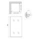 Душова перегородка Qtap Walk-In Standard CRM209.C8 90х200 см, скло Clear 8 мм, покриття CalcLess SD00045303 фото 2