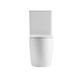 Унітаз підлоговий Qtap Robin New Ultra Quiet безобідковий з сидінням Soft-close WHITE QT13226083AW SD00052565 фото 1