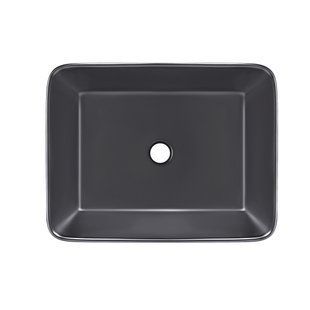 Раковина-чаша Qtap Tern 480х370х135 Matt black QT176069MB SD00052911 фото