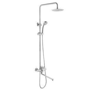 Душова колонка з змішувачем ZERIX LR72403-2 SUS304, 3 режими, висота 850-1200 мм (ZX2991) ZX2991 фото