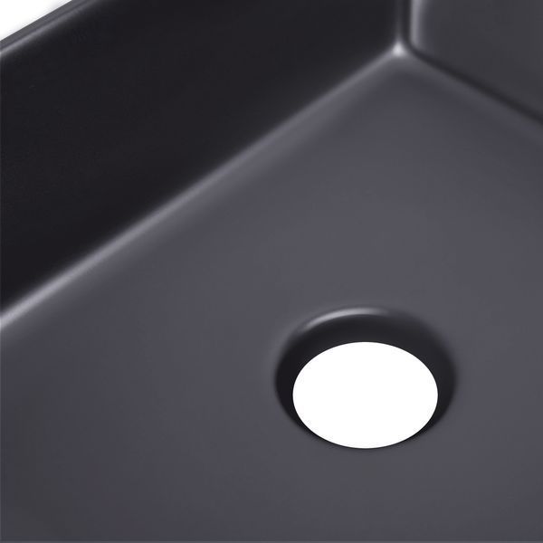 Раковина-чаша Qtap Tern 480х370х135 Matt black QT172074MBMBN SD00052911 фото