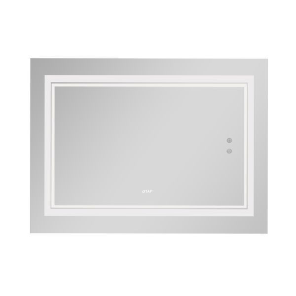 Дзеркало Qtap Cardinal 1000х700 з LED-підсвічуванням Touch, з антизапітнінням, з диммером, рег. темп. кольори (3000-6500K) QT0478C10070 SD00052326 фото