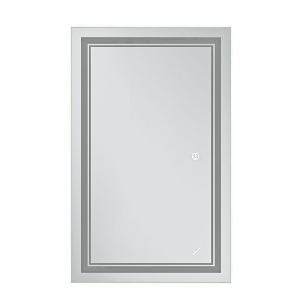 Дзеркало Mixxus Premium QUADRO MR20-50x80-REVERSE (LED Touch, Anti-fog, димер) (MP6620) MP6620 фото