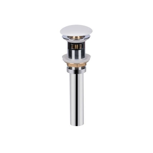 Комплект Qtap Tern: Раковина подвесная прямоугольная правая 450х260х155 мм White + Донный клапан PU02O SD00053452 фото