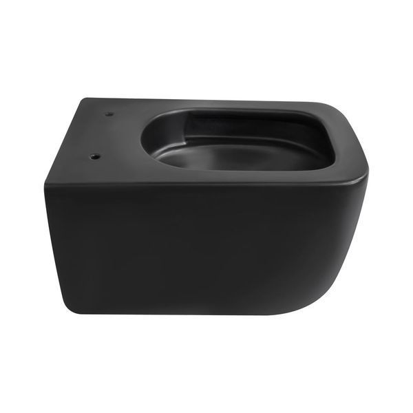 Унітаз підвісний Qtap Gemini безобідковий з сидінням Soft-close QT2533076EUQMB SD00051555 фото