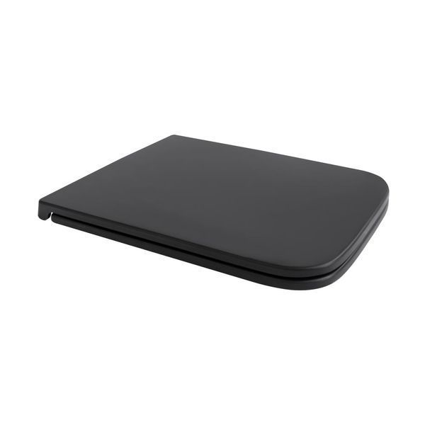 Унітаз підвісний Qtap Gemini безобідковий з сидінням Soft-close QT2533076EUQMB SD00051555 фото