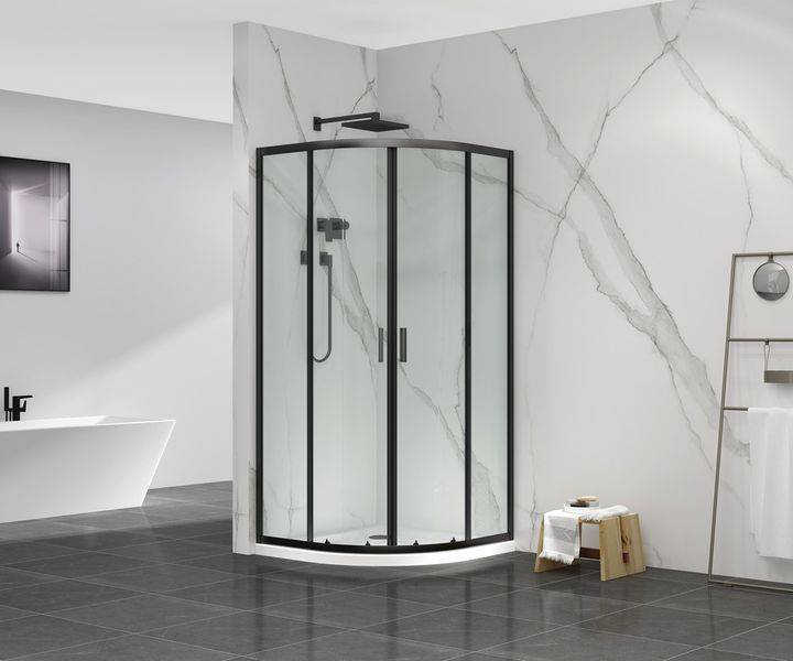 Душевая кабина Mixxus Premium DIVERSE SC01-90x90 без поддона, черное стекло 5мм (MI6860) MI6860 фото