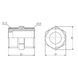Ніпель SD Forte 1/2" хром SF358H15 SD00002597 фото 2