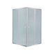 Душевая кабина Lidz Wawel SC90x90.SAT.LOW.FR, стекло Frost 4 мм без поддона, квадратная, раздвижные двери SD00047622 фото 1