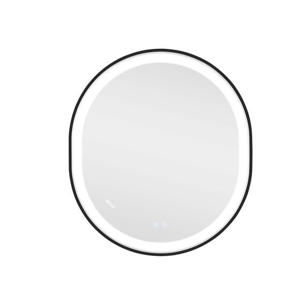 Дзеркало Qtap Gemini 800х700 з LED-підсвічуванням Touch, з антизапотіванням, з диммером, рег. темп. кольори (3000-6500K) Reverse QT2578R8072B SD00052319 фото