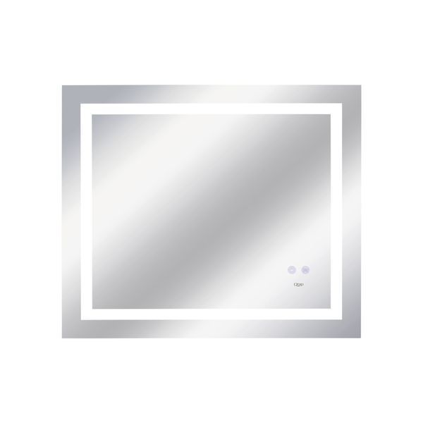 Дзеркало Qtap Mideya 800х700 з LED-підсвічуванням Touch, з антизапітнінням, з диммером, рег. яскравості Reverse SD00051748 фото