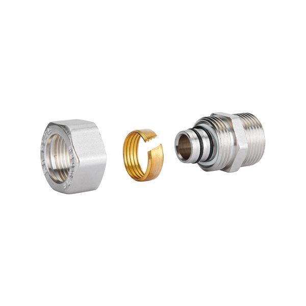 Перехідник обтискний SD Plus 20х3/4" ЗР SD154W2020 SD00002630 фото