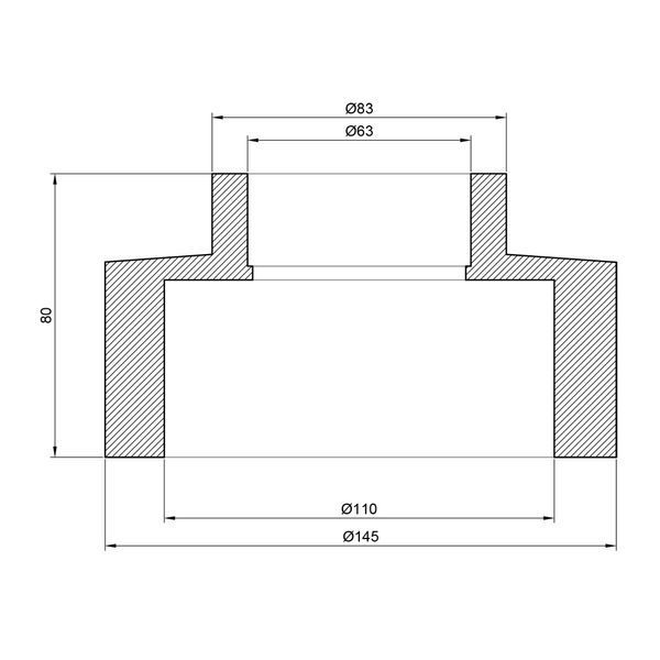 Муфта PPR Thermo Alliance 110х63 SD00029326 фото