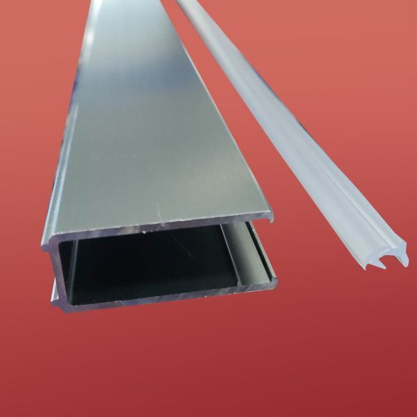 Двері в нішу Koer SR SD01-120x200, скло 8мм Easy Clean, графітові розсувні. (KR5378) KR5378 фото