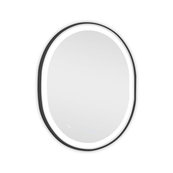 Дзеркало Qtap Gemini 800х700 з LED-підсвічуванням Touch, з антизапотіванням, з диммером, рег. темп. кольори (3000-6500K) Reverse QT2578R8072B SD00052319 фото