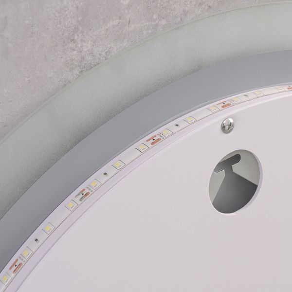 Дзеркало Mixxus PLAIN MC10-80 з LED Touch, Anti-fog, димером, регулюванням яскравості, годинником MI6932 фото