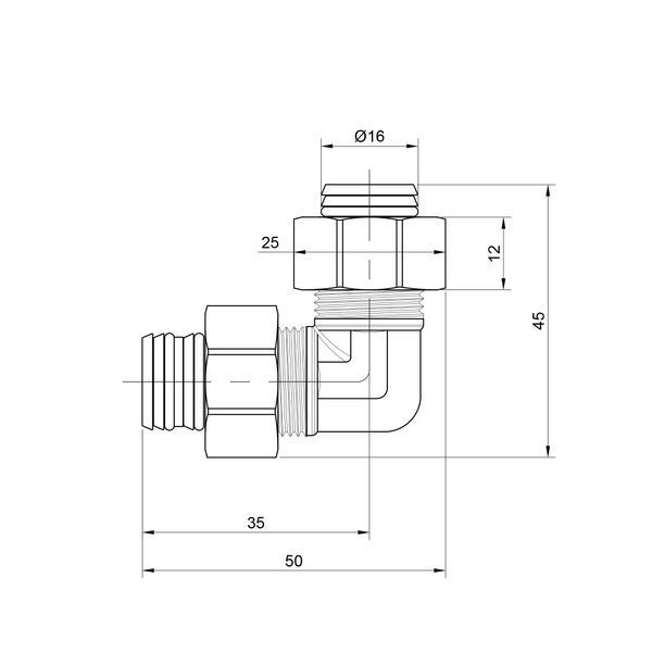 Кут обтискний SD Plus 16 SD155W1616 SD00002720 фото