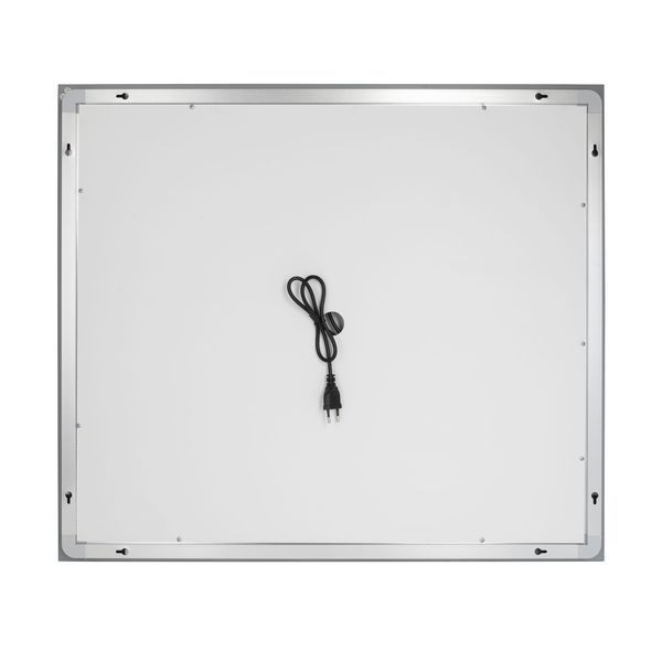 Дзеркало Qtap Mideya 800х700 з LED-підсвічуванням Touch, з антизапітнінням, з диммером, рег. яскравості Reverse SD00051748 фото