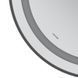 Дзеркало Mixxus Premium ELLIPSE MV05-80x70-REVERSE BLACK (LED Touch, Anti-fog, димер (3-6kK)) (MP6646) MP6646 фото 6