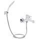 Змішувач для ванни Qtap Grand (з душовим гарнітуром) QTGRAWCR006 Chrome/White, латунь, одноважільний SD00039611 фото 1