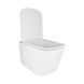 Унітаз підвісний Qtap Crow безобідковий з сідінням Soft-close QT05335171W SD00051248 фото 9