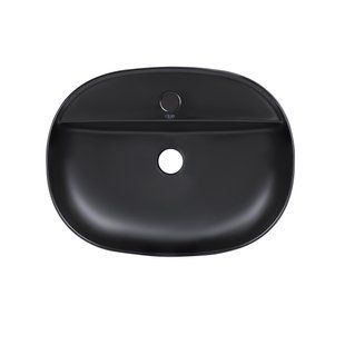 Раковина-чаша Qtap Scorpio 500х385х120 Matt black QT146533MB SD00052914 фото