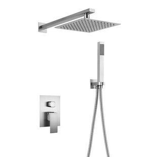 Вбудована душова система MIXXUS KUB-003 INNER, нержавіюча сталь, 2 режими, Німеччина (MI5943) MI5943 фото