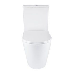 Унітаз підлоговий Qtap Vlasta Ultra Quiet безобідковий з сидінням Soft-close WHITE QT28228300W, 3/7,15 л SD00052619 фото