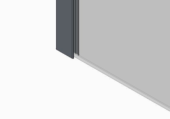 Душевая перегородка Koer SR SP03 Walk-In 30x200 см, прозрачное стекло Easy Clean 8 мм (KR5399) KR5399 фото