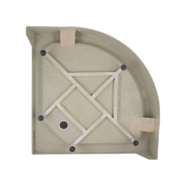 Душевая кабина Lidz Latwa SC80x80.SAT.LOW.GR, стекло тон. 4 мм + Lidz Душевой поддон KAPIELKA ST80x80x15 SD00051438 фото
