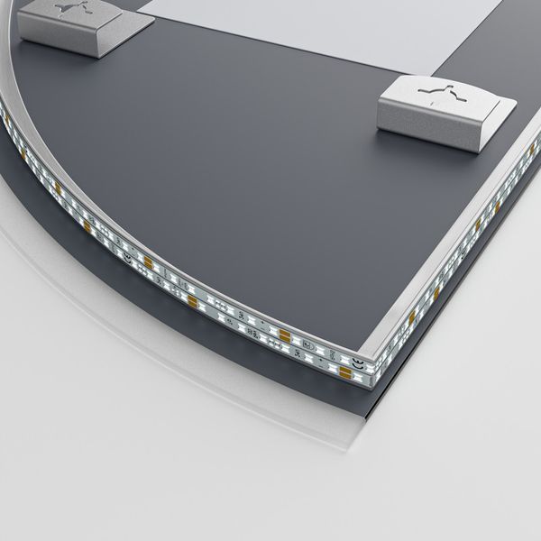 Дзеркало Mixxus Premium TOPPER MS02-75x100 (LED Touch, Anti-fog, димер (3-6,5kK)) (MP6634) MP6634 фото