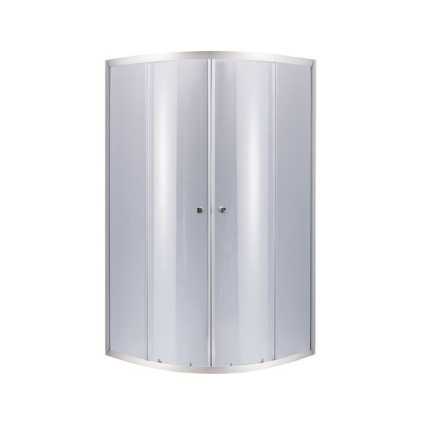 Душевая кабина Lidz Latwa SC80x80.SAT.LOW.GR, стекло тон. 4 мм + Lidz Душевой поддон KAPIELKA ST80x80x15 SD00051438 фото