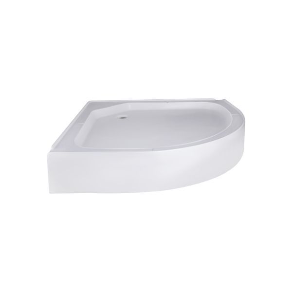 Душевая кабина Lidz Latwa SC80x80.SAT.LOW.GR, стекло тон. 4 мм + Lidz Душевой поддон KAPIELKA ST80x80x15 SD00051438 фото