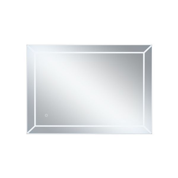Дзеркало Qtap Aries 800х600 з LED-підсвічуванням Touch, диммер, рег. яскравості Reverse QT037816016080W SD00045738 фото