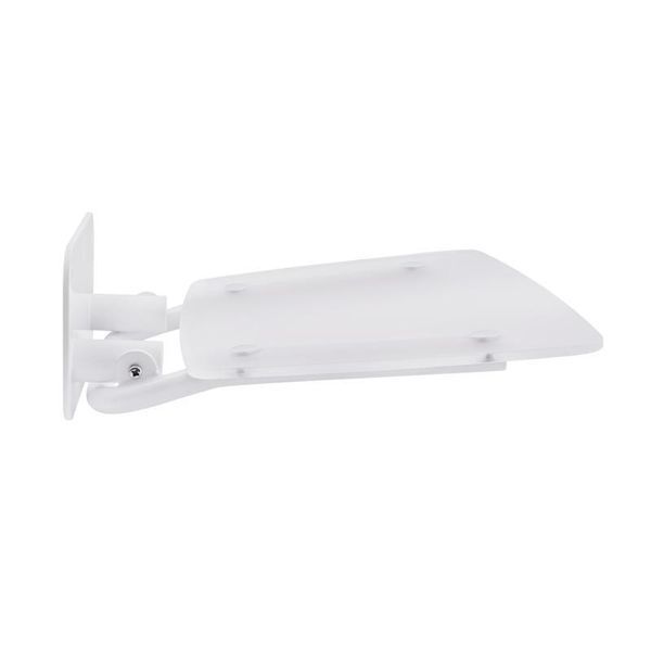 Сидіння для душу Qtap Comfort WHI5035, відкидне, нержавіюча сталь, ABS пластик SD00045308 фото