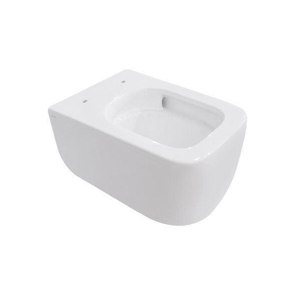 Унітаз підвісний Qtap Gemini безобідковий з сидінням Soft-close QT2533076EUQW SD00051554 фото