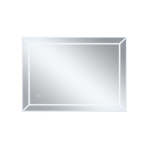Дзеркало Qtap Aries 800х600 з LED-підсвічуванням Touch, диммер, рег. яскравості Reverse QT037816016080W SD00045738 фото