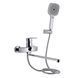 Смеситель для ванны Qtap Swan Eco с длинным поворотным изливом (c душевым гарнитуром) QTSWA2601CRM45533 Chrome SD00051657 фото 1