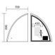 Дзеркало Mixxus Premium TOPPER MS02-75x100 (LED Touch, Anti-fog, димер (3-6,5kK)) (MP6634) MP6634 фото 8