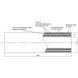 Труба PPR Blue Ocean PPR/Al/PPR армована алюмінієм 63х7,0 SD00009594 фото 2