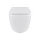 Унітаз підвісний Qtap Gemini безобідковий з сидінням Soft-close QT2533076EUQW SD00051554 фото 2