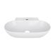 Комплект Qtap Cardinal: Раковина подвесная / накладная овальная 565х400х130 мм White + Донный клапан PU02 SD00053454 фото 2