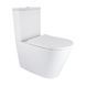 Унітаз підлоговий Qtap Vlasta Ultra Quiet безобідковий з сидінням Soft-close WHITE QT28228300W, 3/7,15 л SD00052619 фото 8