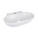 Комплект Qtap Cardinal: Раковина подвесная / накладная овальная 565х400х130 мм White + Донный клапан PU02 SD00053454 фото 3