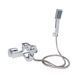 Смеситель для ванны Lidz Wawel 006 (c душевым гарнитуром) (k35) LDWAW006CRM45388 Chrome, литой излив SD00051512 фото 1