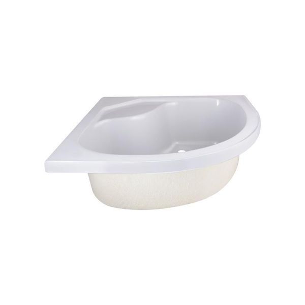 Lidz Latwa SC90x90.SAT.HIGH.GR Душевая кабина полукруглая, стекло тон 4 мм + Lidz Душевой поддон KAPIELKA, 2 SD00050796 фото
