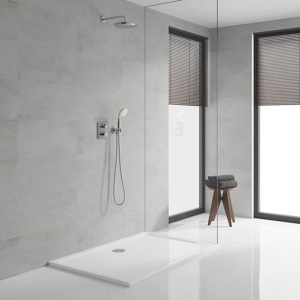 Душевая система скрытого монтажа Grohe Grohtherm Convent с термостатом, хром (34729000) 34729000 фото